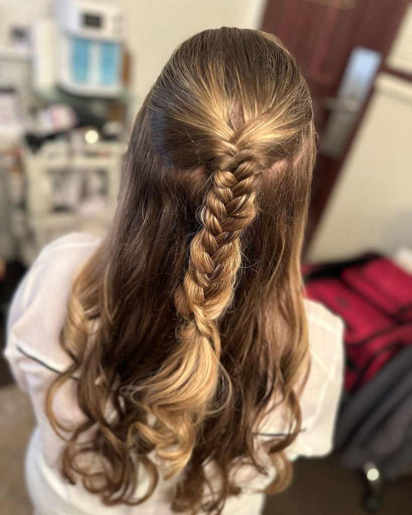 Fishtail Braid Hairstyles for Medium Length Hair Women  – luxe_beauty_suite –