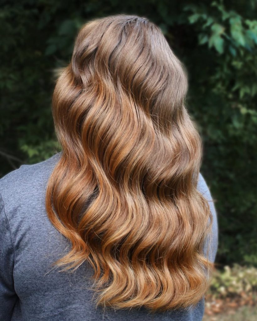 Hollywood Glam Waves Hairstyles for Bridesmaid Women – looks.by.kq – 2