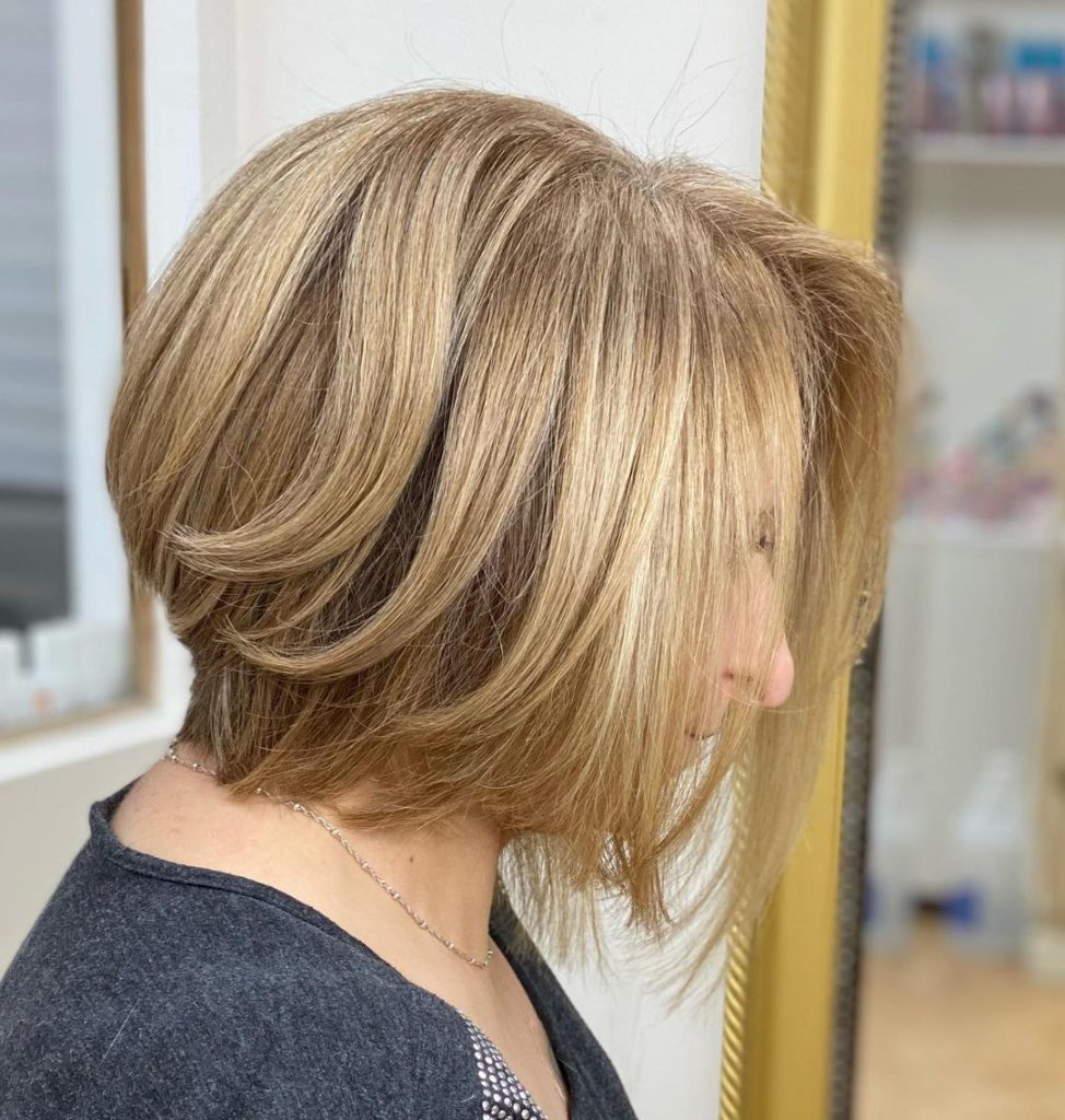 Layered Bob Hairstyles for Medium Length Hair Women  – armineh_capelli – 4