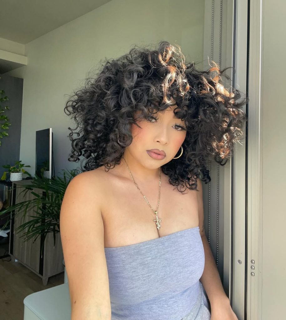 Fluffy Curls Hairstyles for Women  – divinecurlz – 1