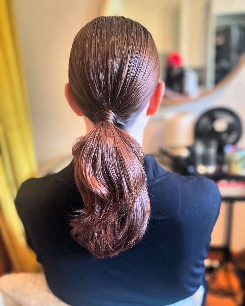 Simple Low Ponytail Hairstyles for Women – bonnie.dastylistt – 1