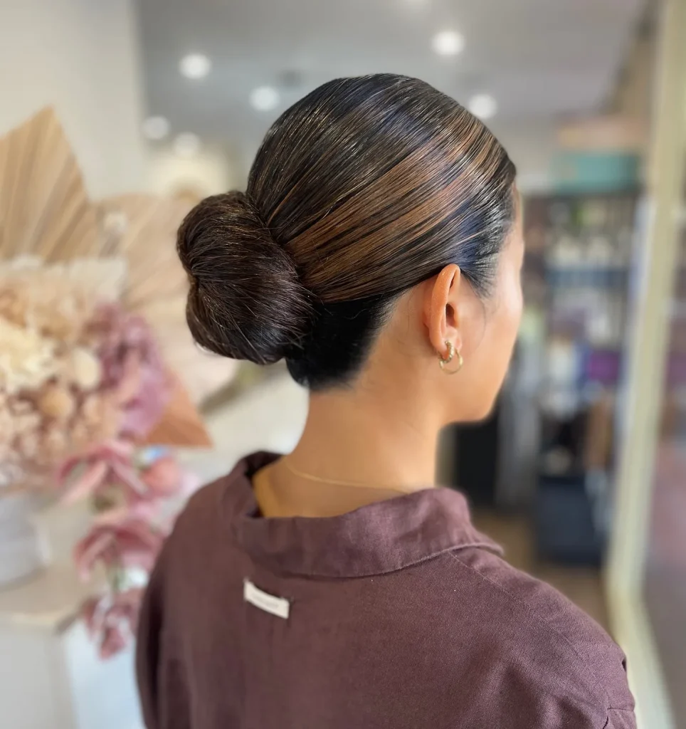 Sleek Chignon for women – hair_confessions