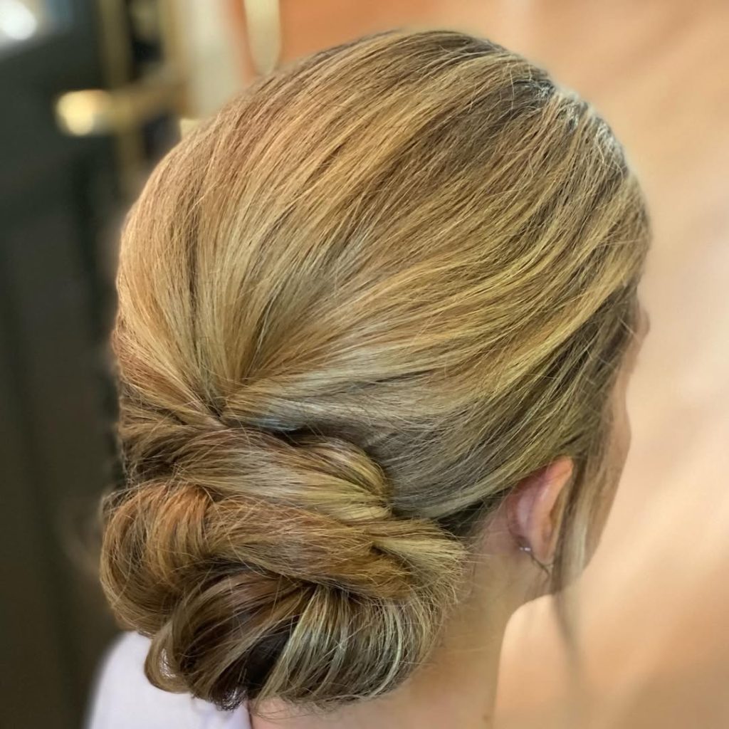 Twisted Side Bun Hairstyles for Women  – bebeautifulbyelyssa – 1