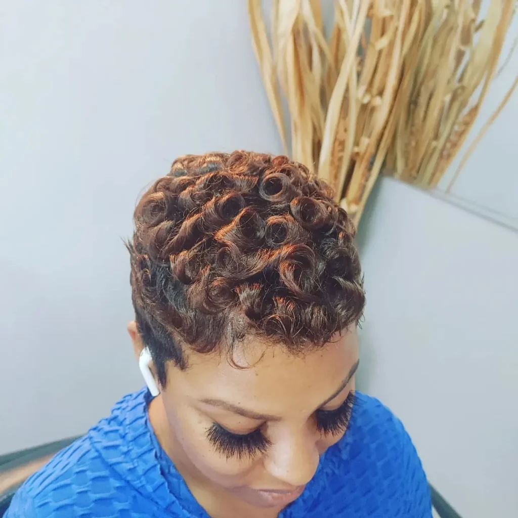 Curly Pixie with Loose Waves – shynehairlounge – 2