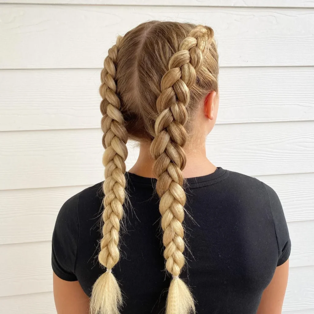 Double Dutch Braids for women – jehat – 2